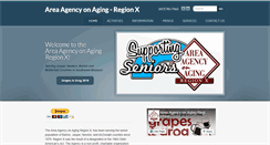 Desktop Screenshot of aaaregionx.org